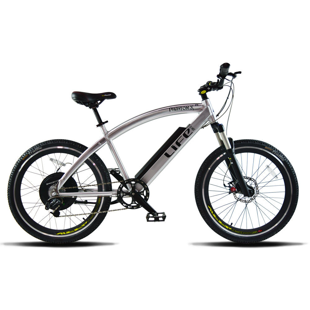 Ultimate Cruiser & Trail Electric Bike for Adults - Phantom XR 400- LifeEV