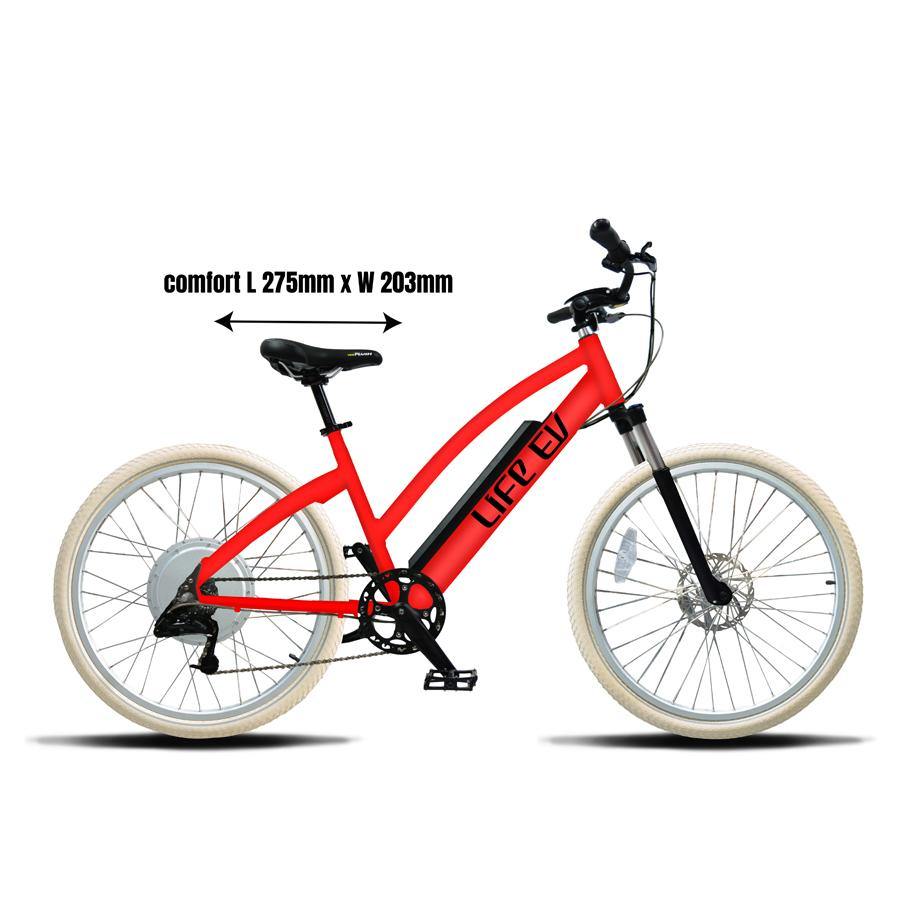 Custom Color Cruiser- Step-Thru e-Bike - Life EV