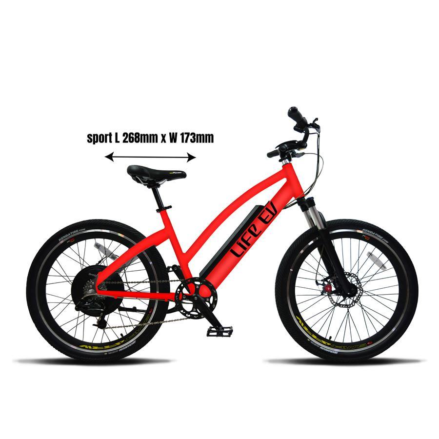 Custom Color Cruiser- Step-Thru e-Bike - Life EV