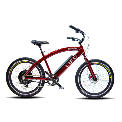 Adult Beach Cruiser e-Bike - Islander 400- LifeEV e-Bikes