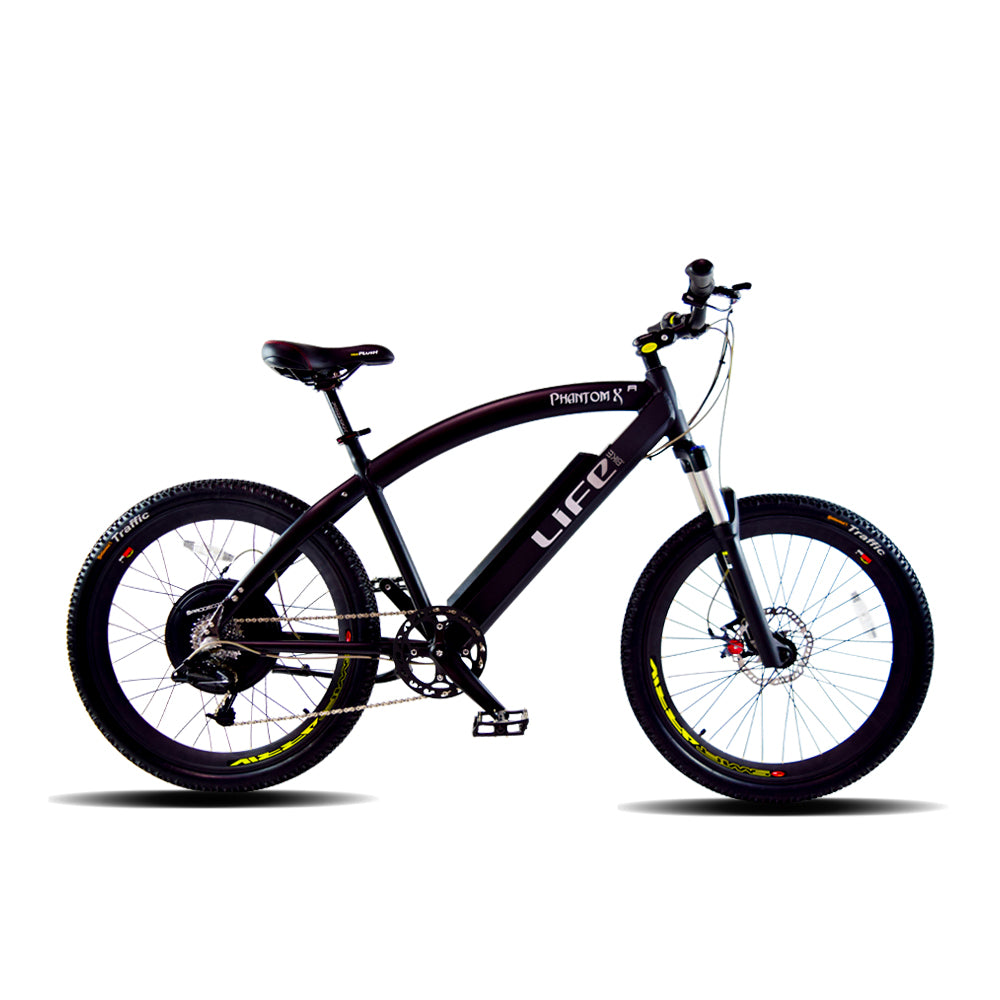 Ultimate Cruiser & Trail Electric Bike for Adults - Phantom XR 400- LifeEV