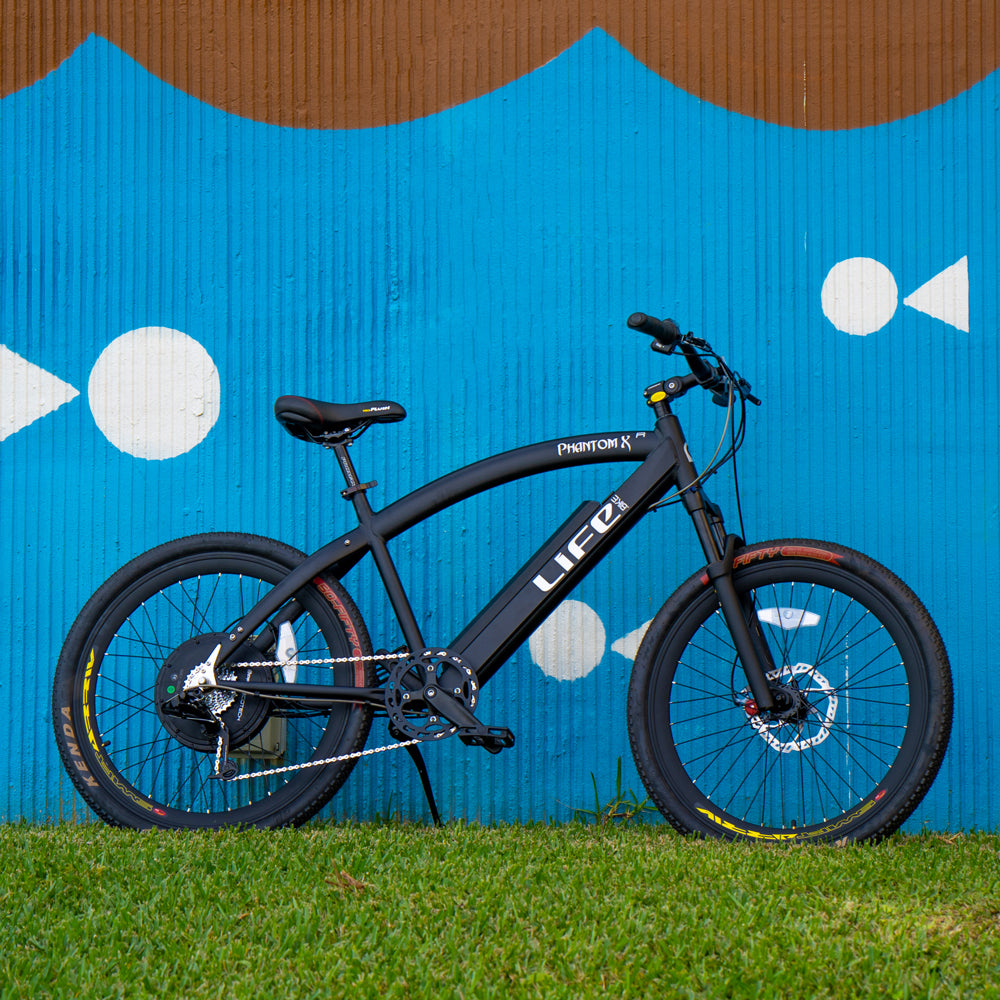 Ultimate Cruiser & Trail Electric Bike for Adults - Phantom XR 400- LifeEV